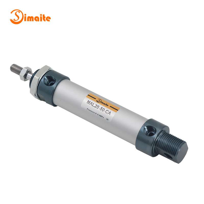 厂家 迷你气缸 MAL32*50小型气动元件带磁铝合金可调迷你气缸 - 图3