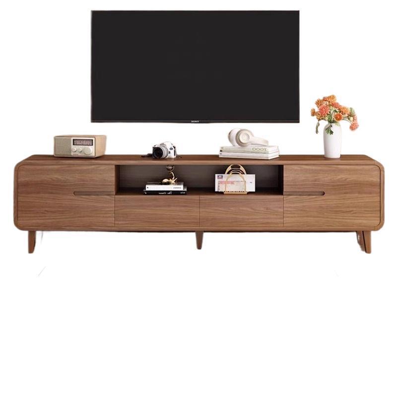 电视柜客厅家用小户型茶几组合简约现代落地式圆角2024年新款 - 图3