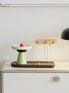 NORI简约现代轻奢桌面摆件收纳架入户玄关钥匙眼镜.托盘装饰品