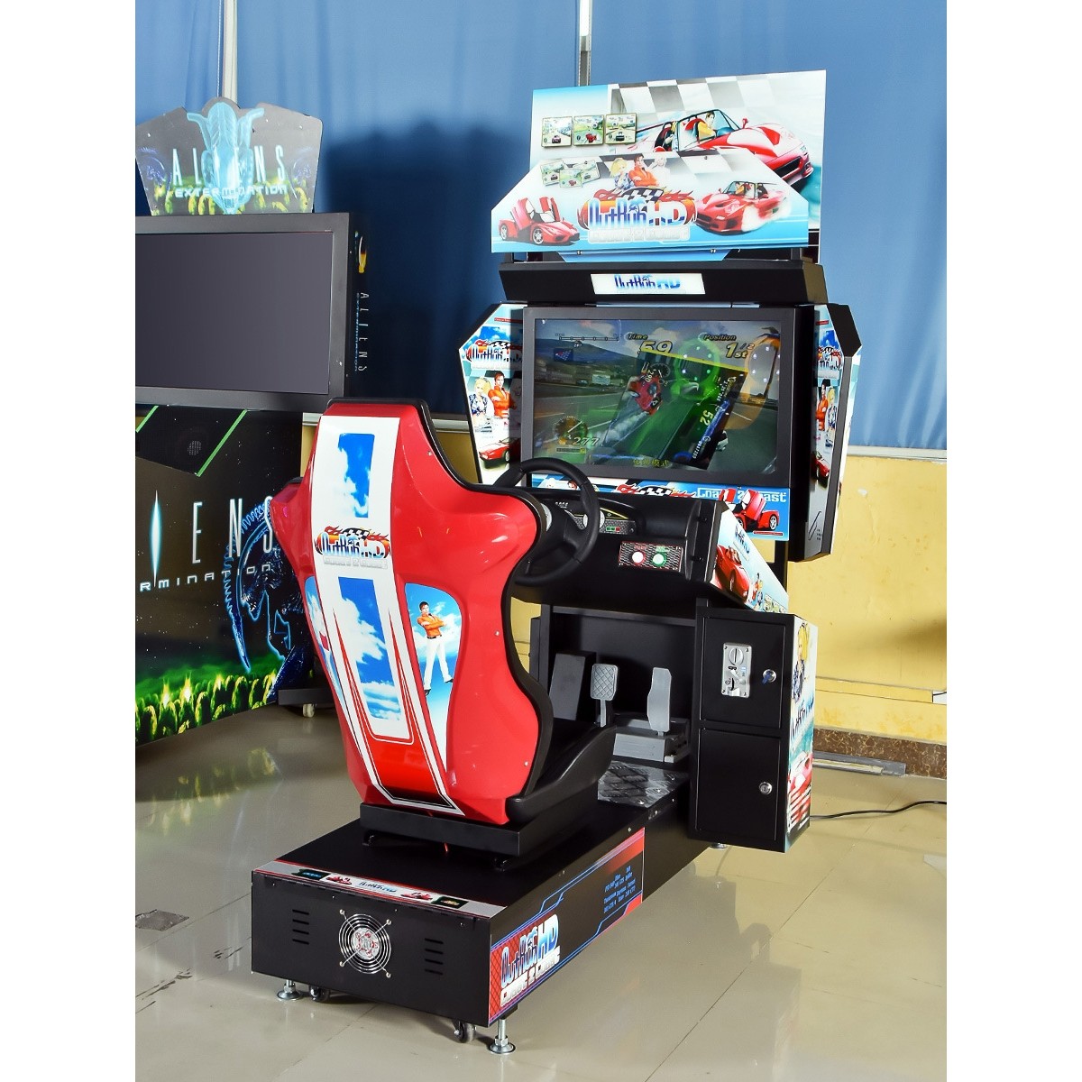 电玩城赛车机高清环游赛车游戏机大型模拟儿童成人娱乐设备厂家,淘宝优惠券,粉丝福利购,淘宝优惠卷