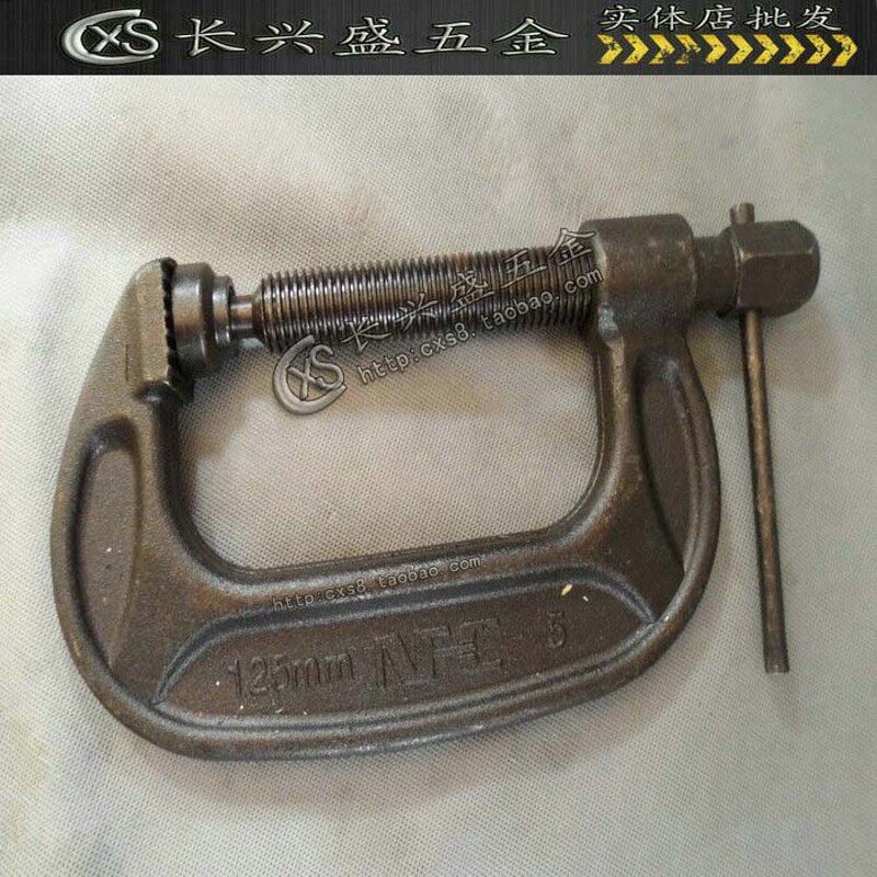 加厚型G字夹具/锻打G字夹具/虾公码2寸-Q12寸强力G型夹具 - 图0