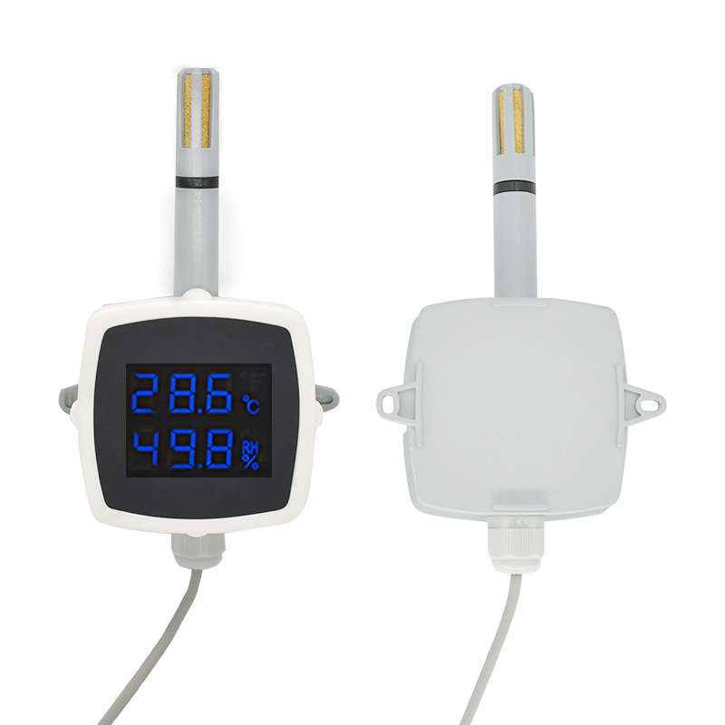 AQ3020Y  管道式高精度温湿度变送器  4~20ma输出 LED显示屏 - 图0