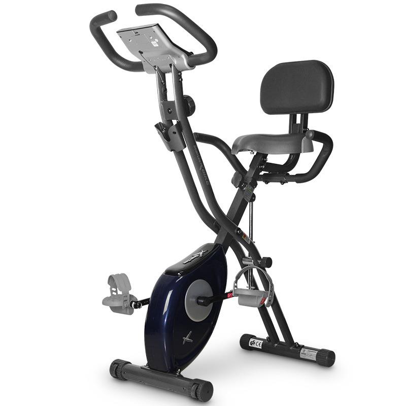 Lake Silent Foldable Home Magnetic Exercise Bike Dynamic Bike Sports Bike Fitness Equipment