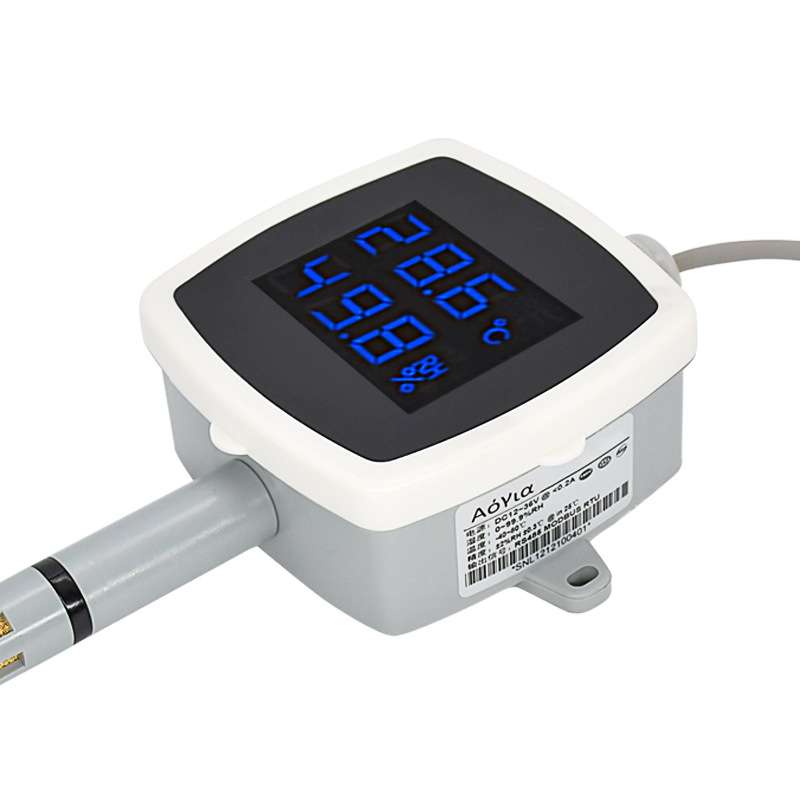 AQ3020Y  管道式高精度温湿度变送器  4~20ma输出 LED显示屏 - 图2