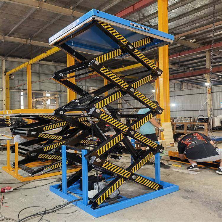 电动液压升降平台固定剪叉升降机装卸货平台货物提升机固定卸猪台,淘宝优惠券,粉丝福利购,淘宝优惠卷