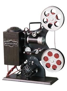 rkt4复古g老式收音机店铺酒吧模型摆件摄影拍照道具放映机照相橱