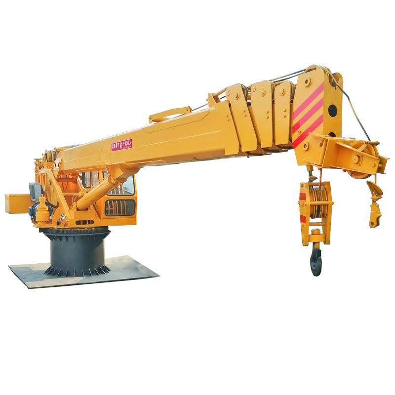 厂家8吨12吨船舶随船吊机港口船用码头货运吊甲板固定式船吊,淘宝优惠券,粉丝福利购,淘宝优惠卷