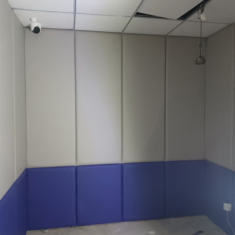 宣泄室留置室防撞阻燃软包定制办案区询问室防水隔音板谈话室吸音 - 图0