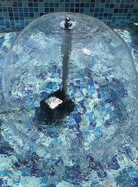 假山专用喷泉喷头户外庭院蘑菇流水花园装饰鱼缸设备满百圃三杀谓