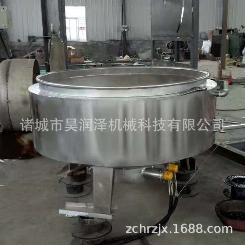 厂家供应 猪手去毛松香锅 优质不锈钢封头 电加热导热油松香锅 - 图1