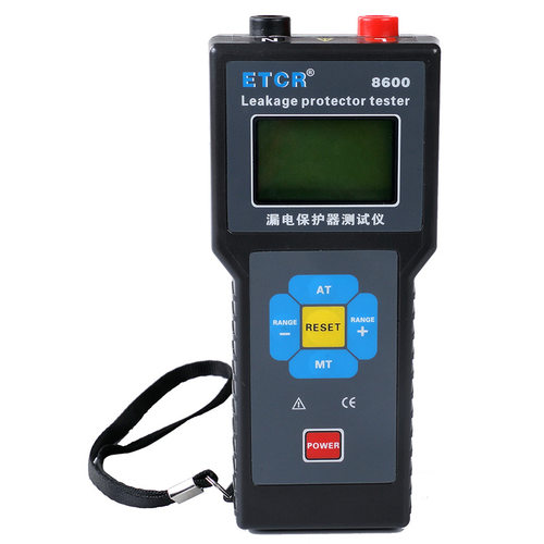 ETCR8600漏电保护器测试仪漏电开关测试仪380V剩余电流动作时间 - 图0