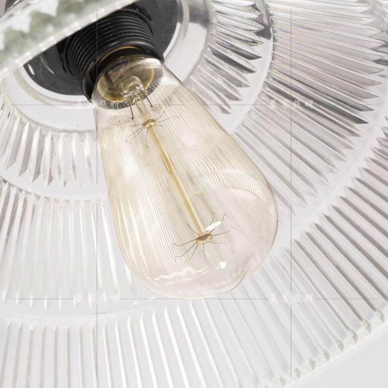 美式loft工业风滑轮升降玻璃吊灯餐厅卧室艺术灯具铁艺三头吊灯,淘宝优惠券,粉丝福利购,淘宝优惠卷