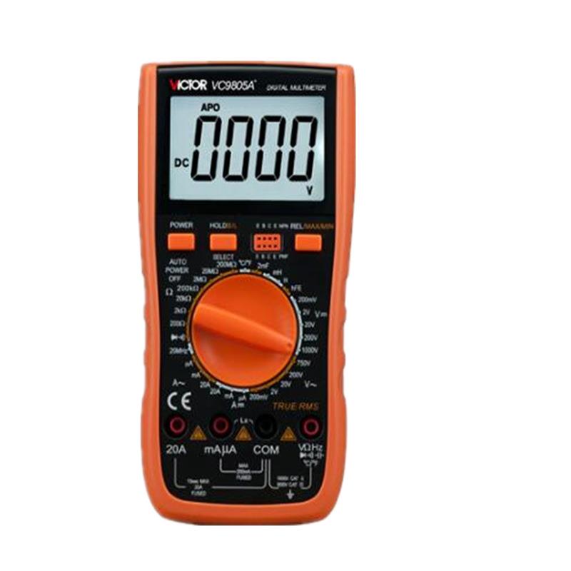 VC9805A+ 数字万用表 电容电感多用表 胜利万用表价格优惠 - 图3