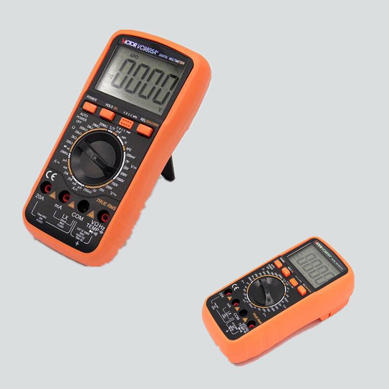 VC9805A+ 数字万用表 电容电感多用表 胜利万用表价格优惠 - 图2