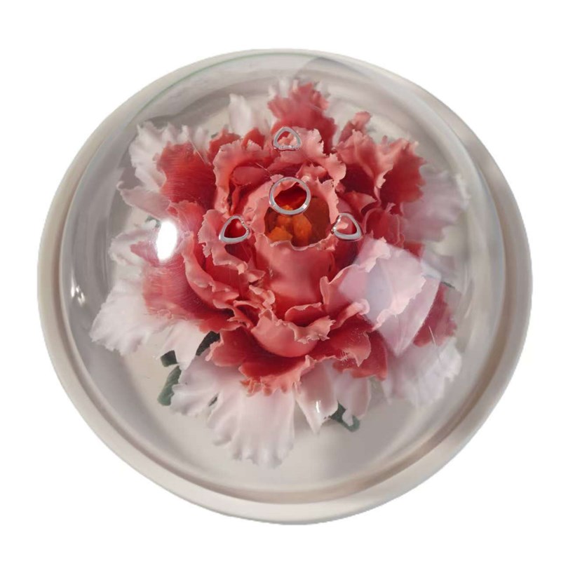 非遗陶瓷手工花香薰洛阳牡s丹瓷香插摆件装饰房间商务礼品加logo - 图3