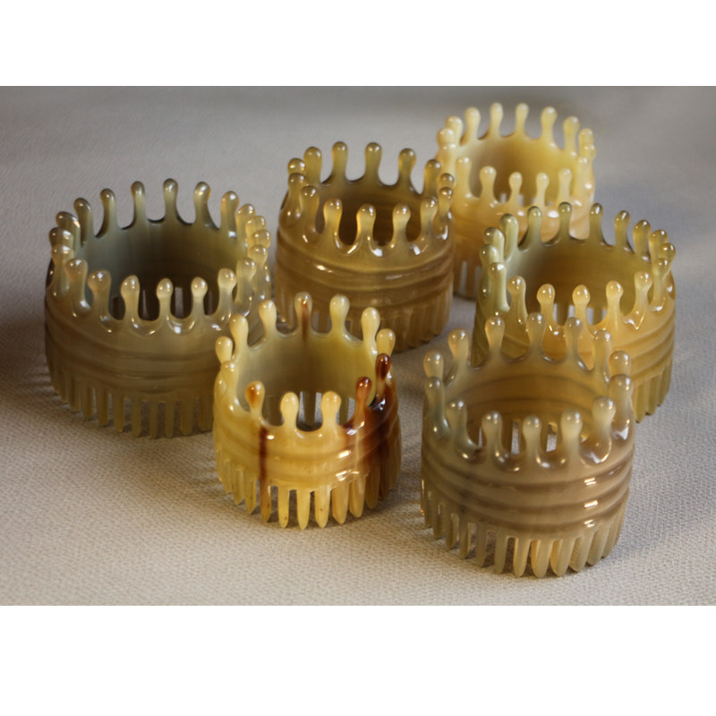 手工牛角按摩头梳子粗宽齿个人护理清洁头皮洗漱化妆梳子高5-6CM,淘宝优惠券,粉丝福利购,淘宝优惠卷