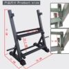Dumbbell rack household three-layer simple double-layer dumbbell rack bracket and bracket commercial small R display rack room fitness equipment