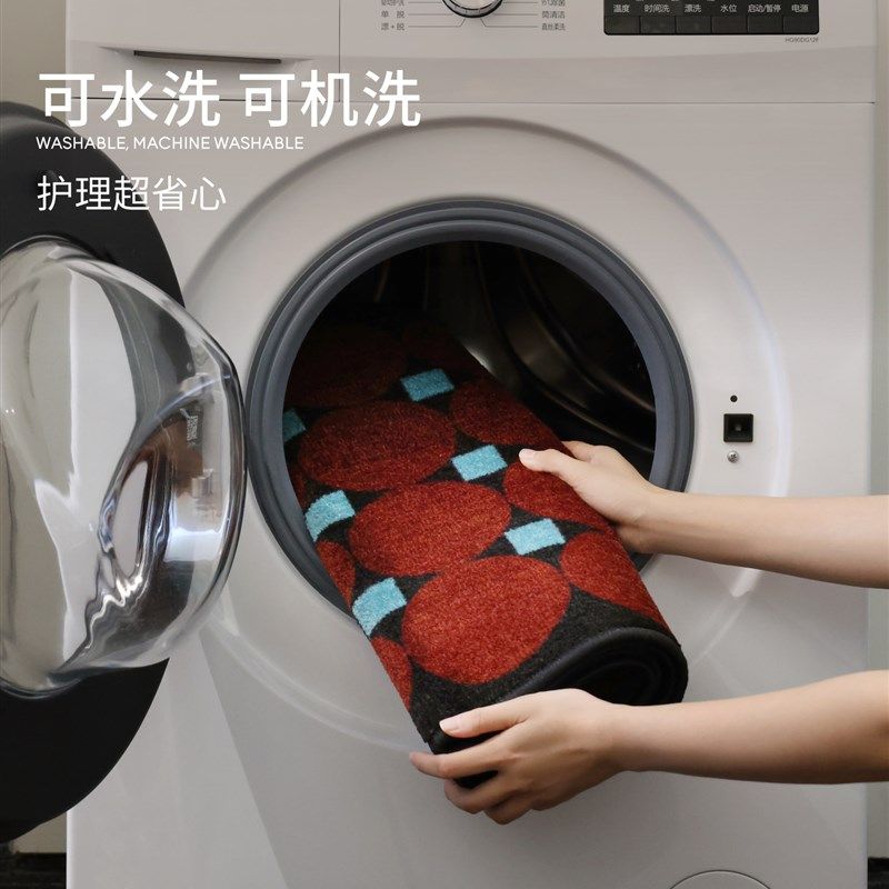 赛波斯厨房地垫吸水吸油可水洗中古风艺术几何长条地毯耐脏防滑,淘宝优惠券,粉丝福利购,淘宝优惠卷