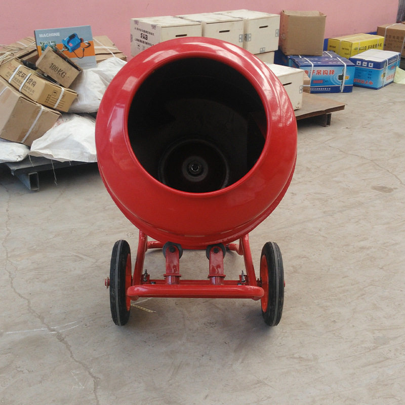 混凝土搅拌机水泥砂浆饲料混泥土220v电动工地手推小型滚筒拌料机,淘宝优惠券,粉丝福利购,淘宝优惠卷