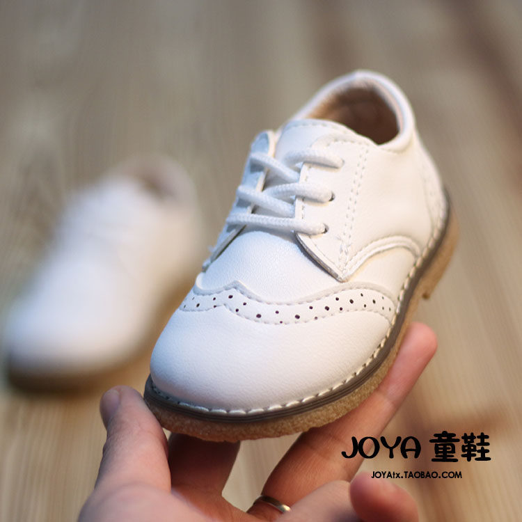 男童皮鞋2020春秋新款潮黑色英伦宝宝单鞋女1-2-3-5岁4软底豆豆鞋,淘宝优惠券,粉丝福利购,淘宝优惠卷