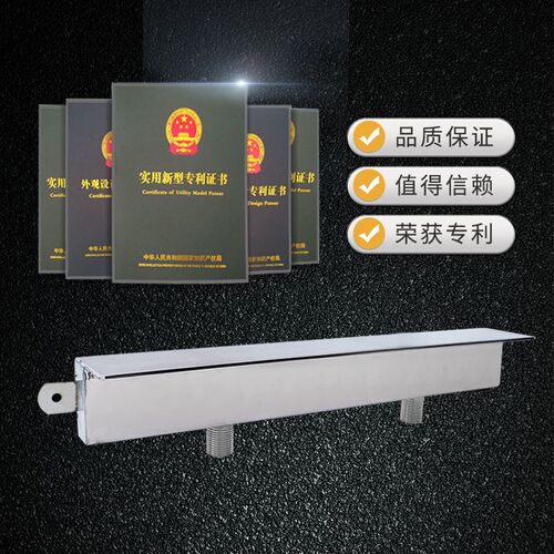 不锈钢瀑布出水口水瀑布水幕墙人造水I景瀑布欧式庭院造景水循环 - 图2