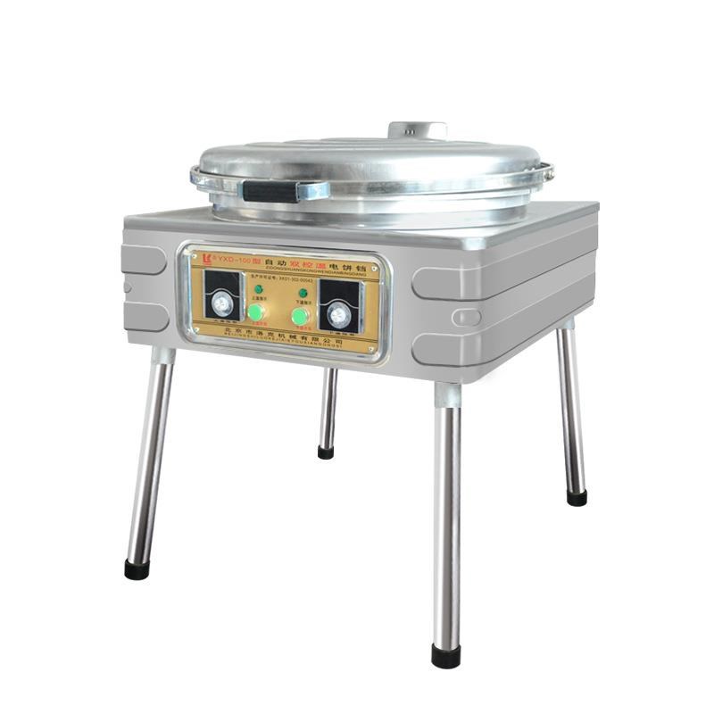 Commercial electric pancake pan, double-sided heating, desktop large pancake pan, vertical pancake oven, mille-feu pancake machine