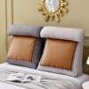 Summer cool sofa cushion bedside large back cushion summer bay window waist backrest pillow tatami bed neck pillow