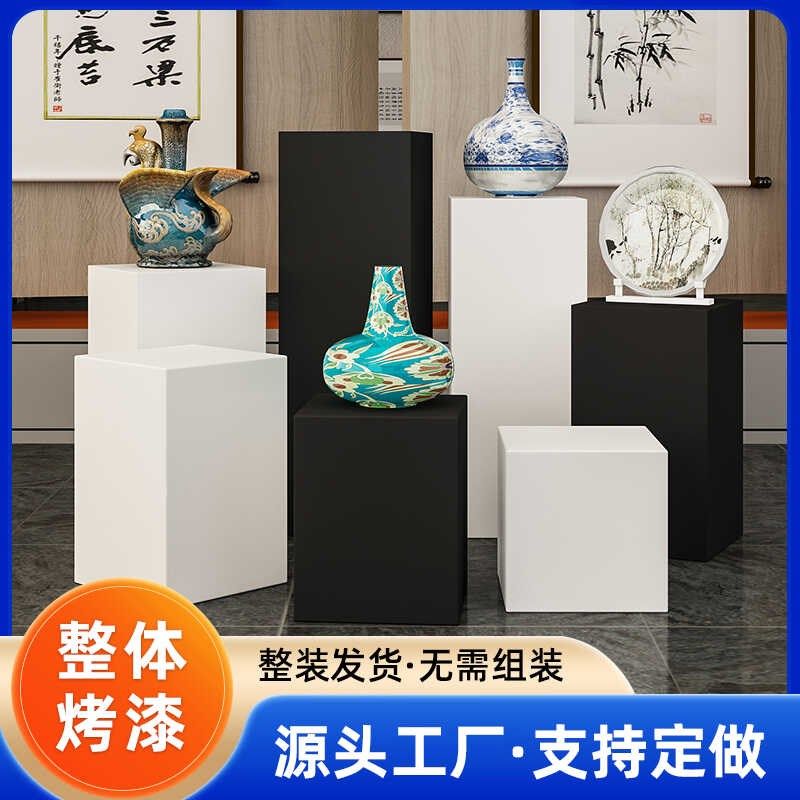烤漆展示柜展厅展会木制烤漆模特白色底座商业陈列展柜展会展示台,淘宝优惠券,粉丝福利购,淘宝优惠卷