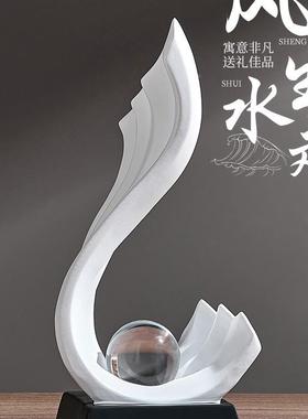 轻奢装饰品柜件家居饰品客厅玄关酒电视柜感风生F77HH9J5水摆起