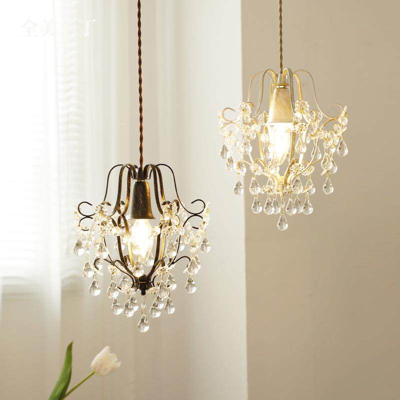 9床C法式复古花篮水滴个385室性卧头欧式中阳台古水晶美式吊,淘宝优惠券,粉丝福利购,淘宝优惠卷