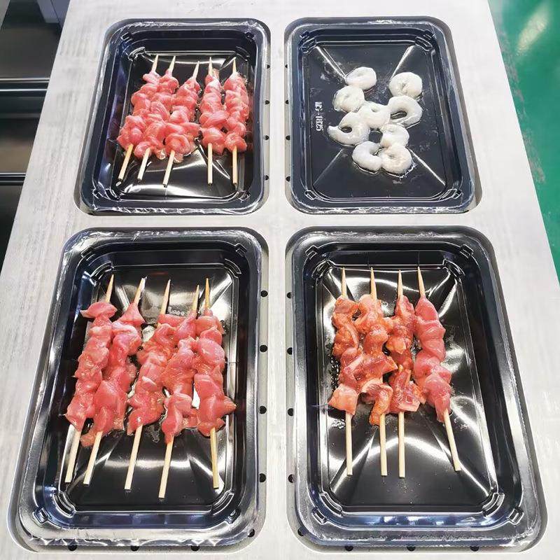 商用真空贴体包装机全自动海鲜真空保鲜机 牛排羊排食品覆膜保鲜,淘宝优惠券,粉丝福利购,淘宝优惠卷