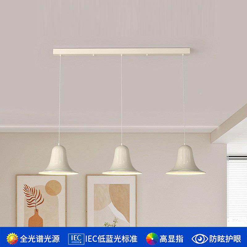 全光奶谱油风吊灯餐厅书房桌护眼防蓝76光高餐显色约LED现代简灯,淘宝优惠券,粉丝福利购,淘宝优惠卷