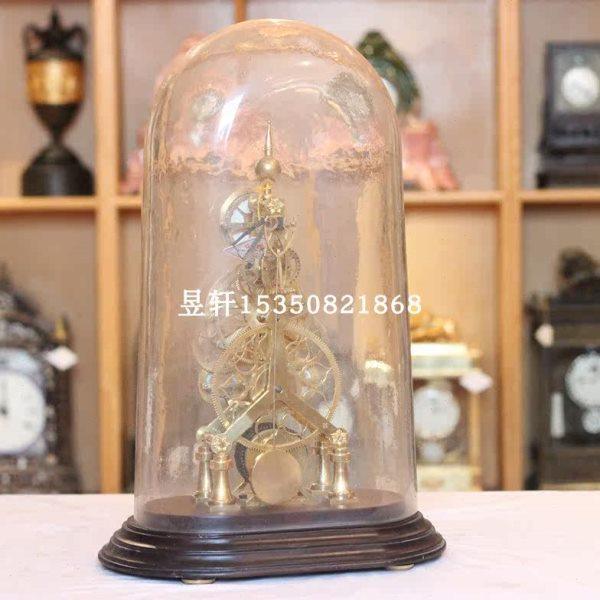 仿古 欧式 古典 机械座钟 镀金星辰日月骨架钟,淘宝优惠券,粉丝福利购,淘宝优惠卷