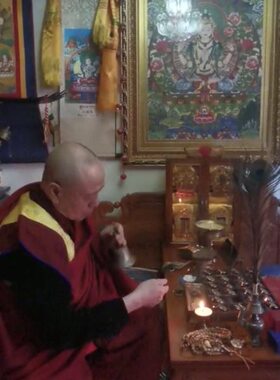 空*可随身开 召 *持  虚擦大接佩佛藏菩萨定制戴 擦嘎乌盒直