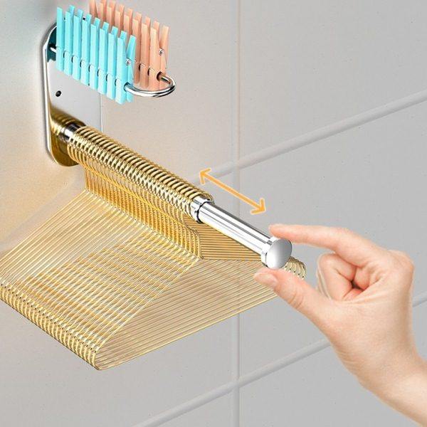 304不锈钢衣架收纳神器免打孔整理架家用挂钩阳台衣夹架子晾衣架,淘宝优惠券,粉丝福利购,淘宝优惠卷