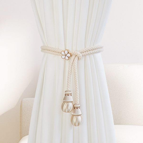 现简约窗帘绑带捆绑绳一对装纱帘扎束带收纳固定窗帘扣家居配件,淘宝优惠券,粉丝福利购,淘宝优惠卷