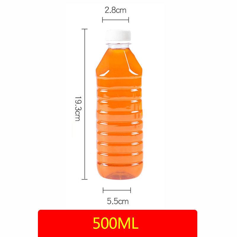 500毫BLF升方瓶通用矿泉水饮料空瓶瓶30豆浆凉3茶甘蔗汁汁瓶果分 - 图1