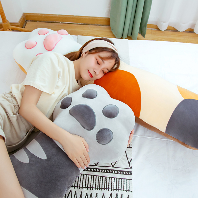 可爱长条抱枕头女生睡觉夹腿侧睡专用圆柱床上宿T舍可拆洗网红超 - 图3