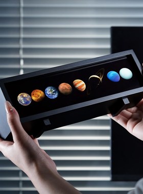 八大星球行星桌面摆件工位氛围灯电气灯小夜灯装饰品送男生朋友女