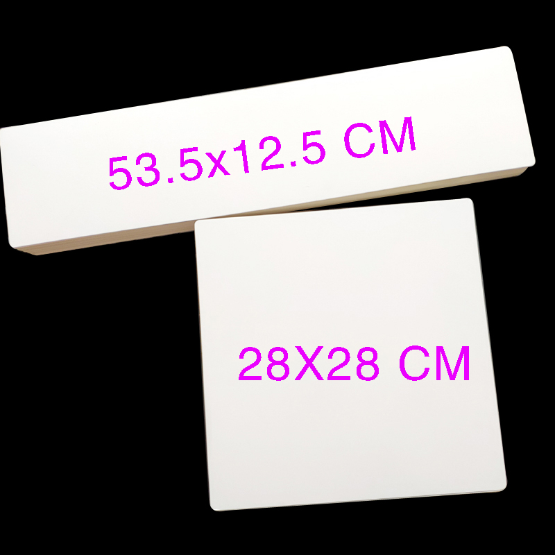 28X28空白卡片自制生字卡幼儿园DIY画画 53K.5X12.5硬纸白卡教具 - 图0