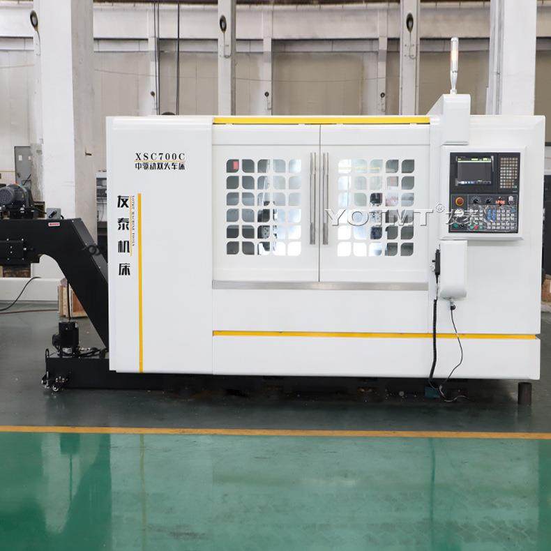 友泰全自动双头C数控7车床两端同驱时车削XSC500AXSC00中动双头车,淘宝优惠券,粉丝福利购,淘宝优惠卷