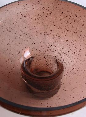 创意简约现代宽口暗盆红花瓶装饰时尚客家厅样FB-ZS203板间居软装