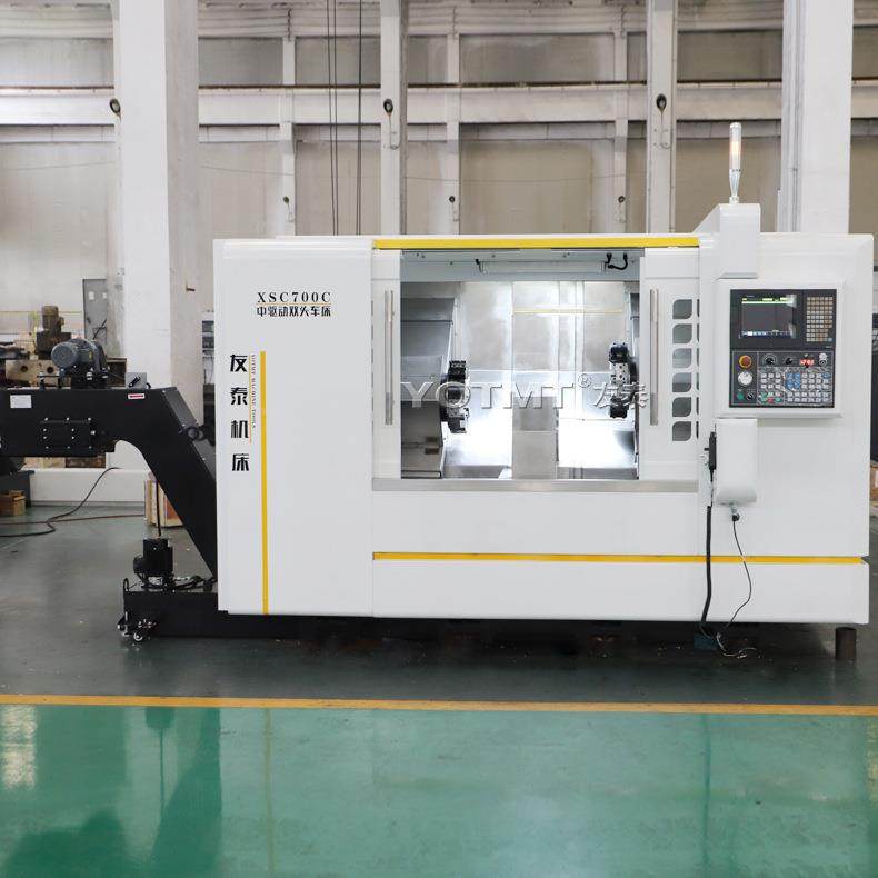 友泰全自动双头C数控7车床两端同驱时车削XSC500AXSC00中动双头车,淘宝优惠券,粉丝福利购,淘宝优惠卷