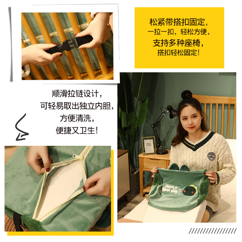 办公室靠背垫靠枕座椅腰靠腰垫汽车记忆棉靠垫腰枕椅子护腰可拆洗,淘宝优惠券,粉丝福利购,淘宝优惠卷