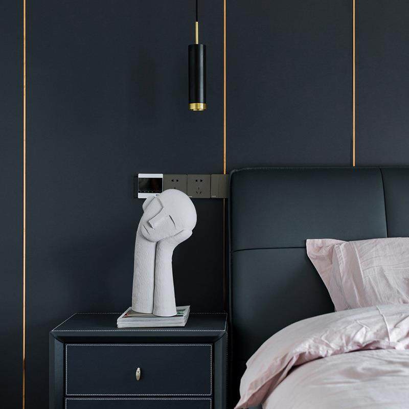 现代简白色沉思男橙隔色脚501284丫摆件样板间客厅茶几酒孩柜断约,淘宝优惠券,粉丝福利购,淘宝优惠卷