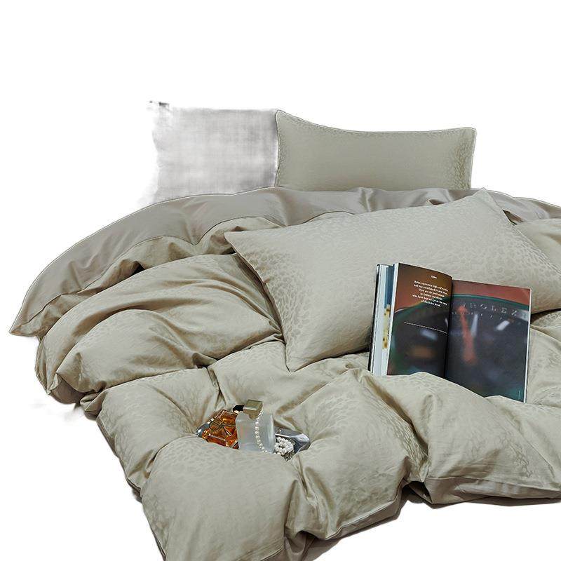 棉10支纯棉四件套2545马棉提花全0工艺舒适被套被罩匹床上四件套,淘宝优惠券,粉丝福利购,淘宝优惠卷