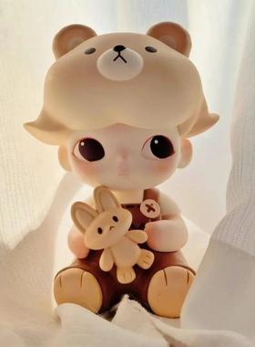 m电视柜客厅i可爱ooBXY房间d熊飞行员OMO潮玩存钱罐兔抱抱熊熊DI