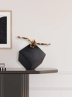 轻创奢风家健之魅居装饰品售楼处样品房现代软简约意摆件客厅玄关