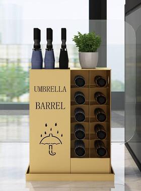 雨伞纳架酒店大公门口多功能创意雨办RDN伞桶家堂用收雨伞架商用