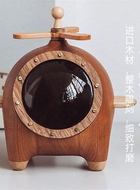 原上城小五的飞机客厅摆件创意书房D玄关可爱家居桌面北欧首饰收